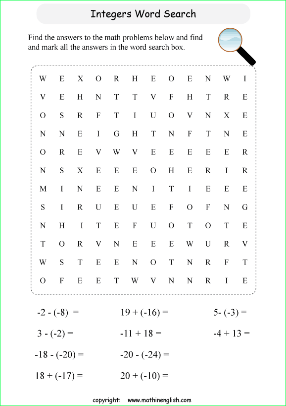 printable math number puzzle for kids