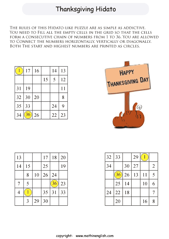 printable math number puzzle for kids