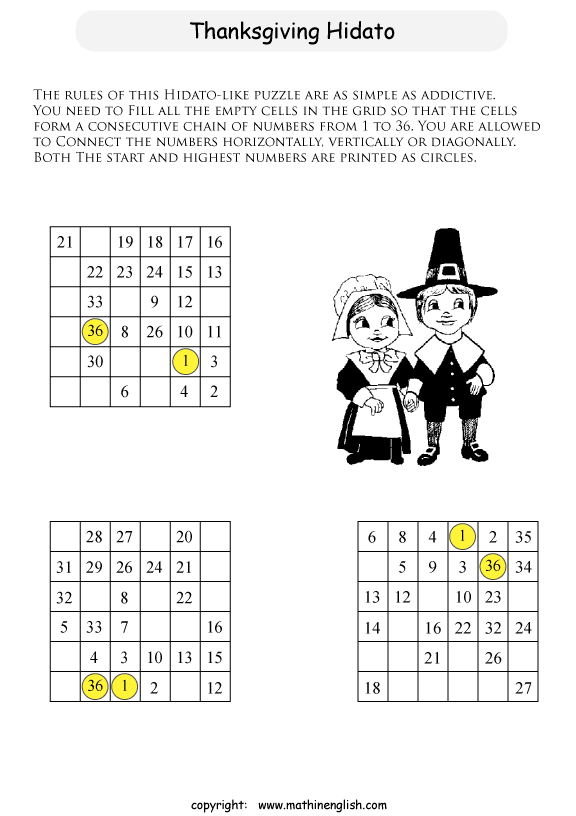 printable math number puzzle for kids