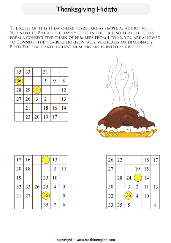 printable math number puzzle for kids