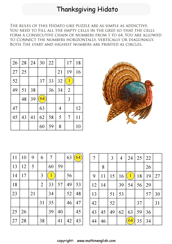 printable math number puzzle for kids