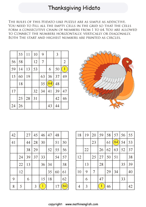 printable math number puzzle for kids