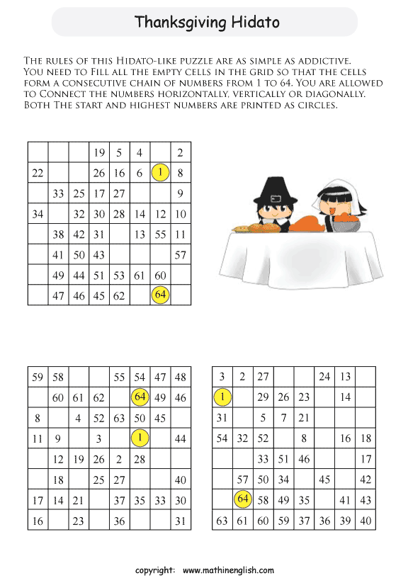 printable math number puzzle for kids