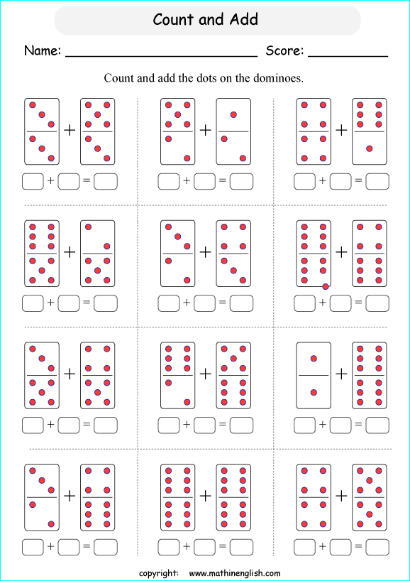 printable math addition pictures worksheets