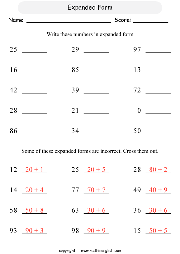 printable math place value of decimals worksheets for kids in primary and elementary math class 