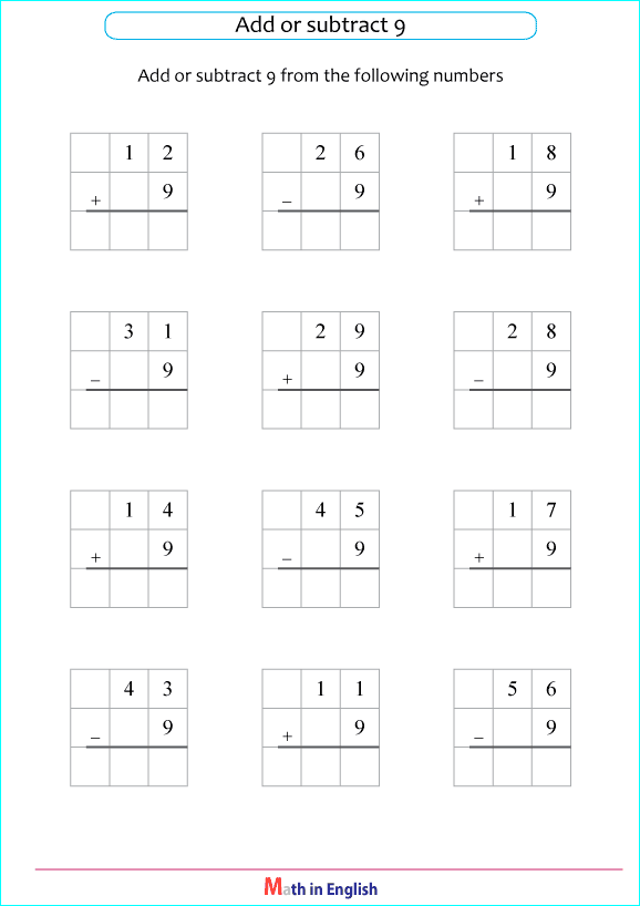 add or subtract within 100