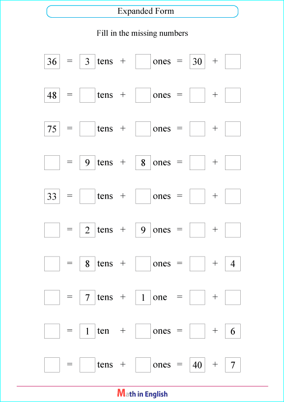 printable math place value of decimals worksheets for kids in primary and elementary math class 