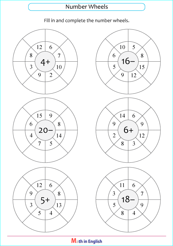 addition subtraction puzzle