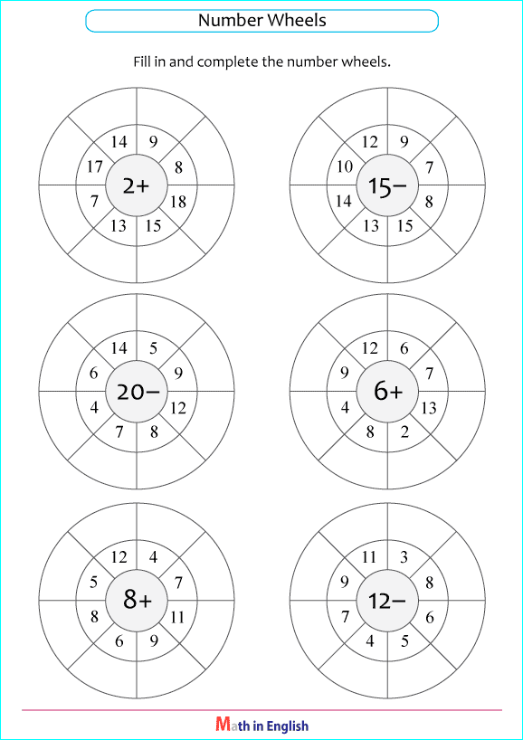 addition subtraction puzzle