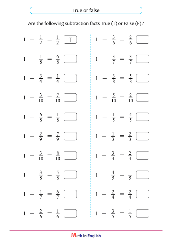 add subtract like fractions