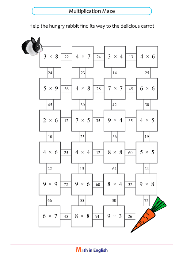 basic times tables mixed